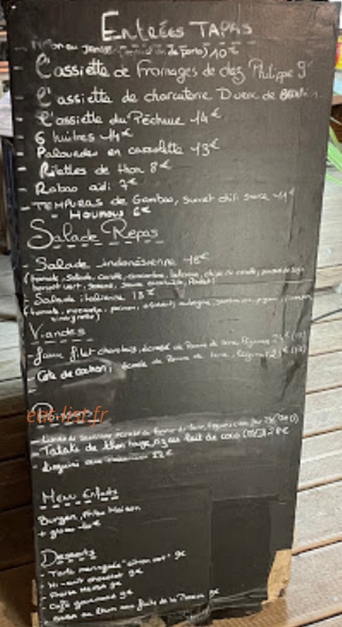 Chichoulet Plage — carte page 1