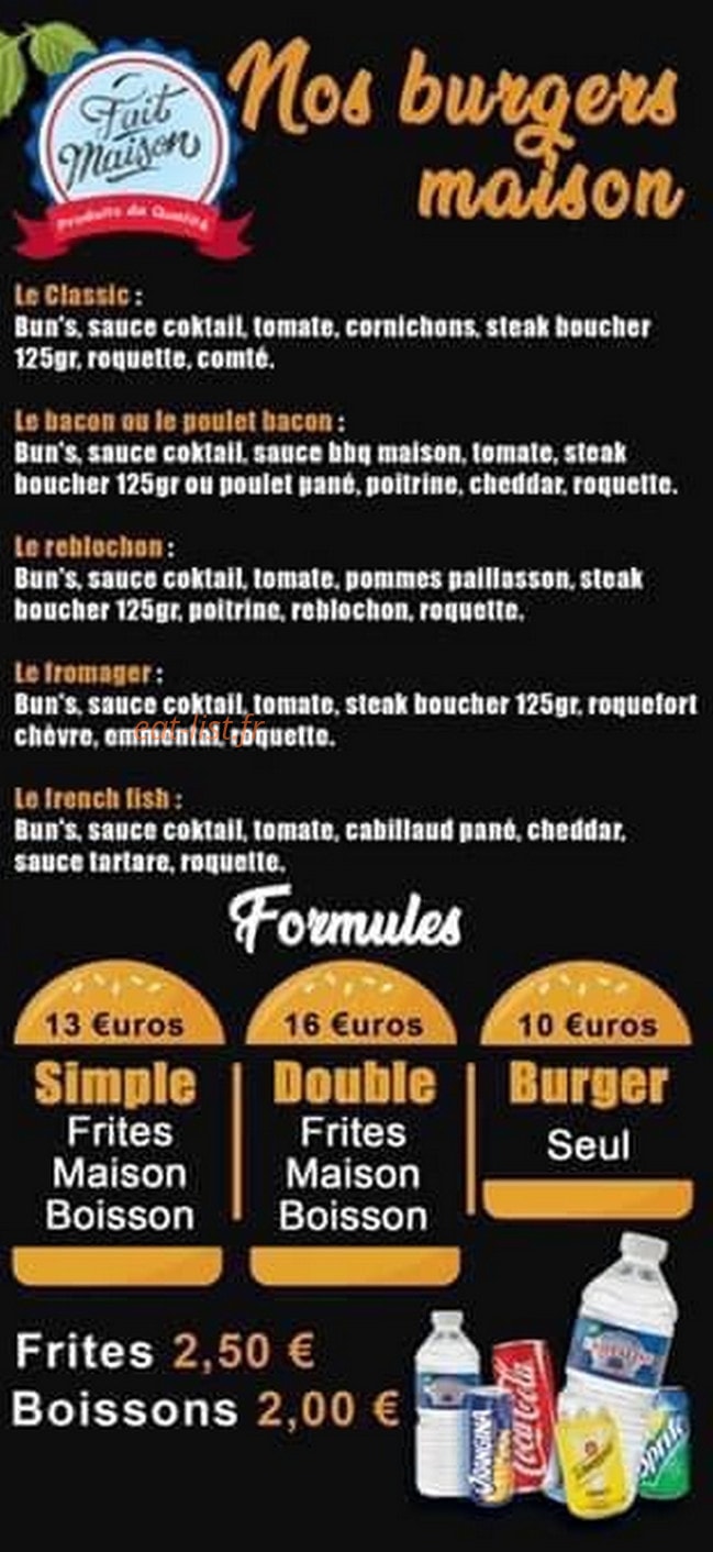 La Brasserie Du Boulanger — carte page 4