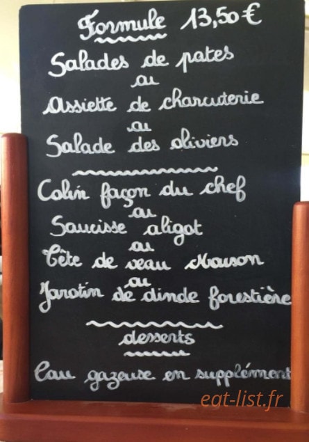 Les Oliviers — carte page 1