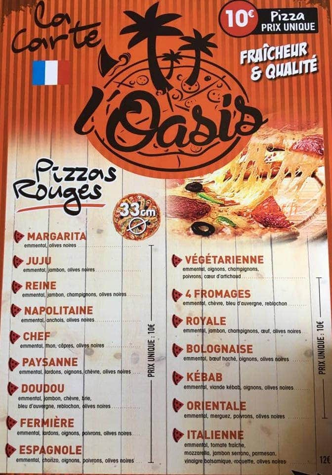 L'oasis — carte page 1