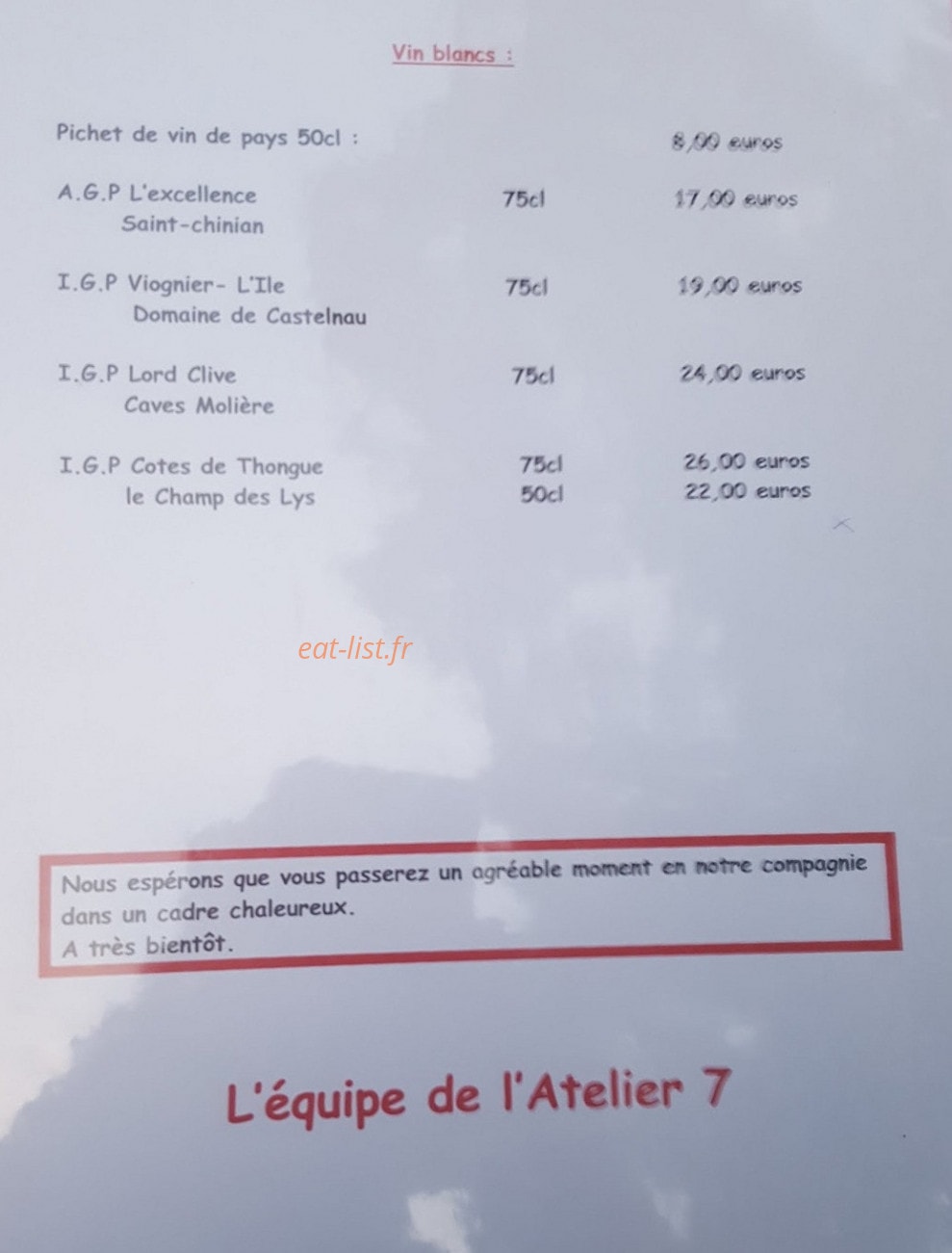 L'atelier 7 — carte page 3