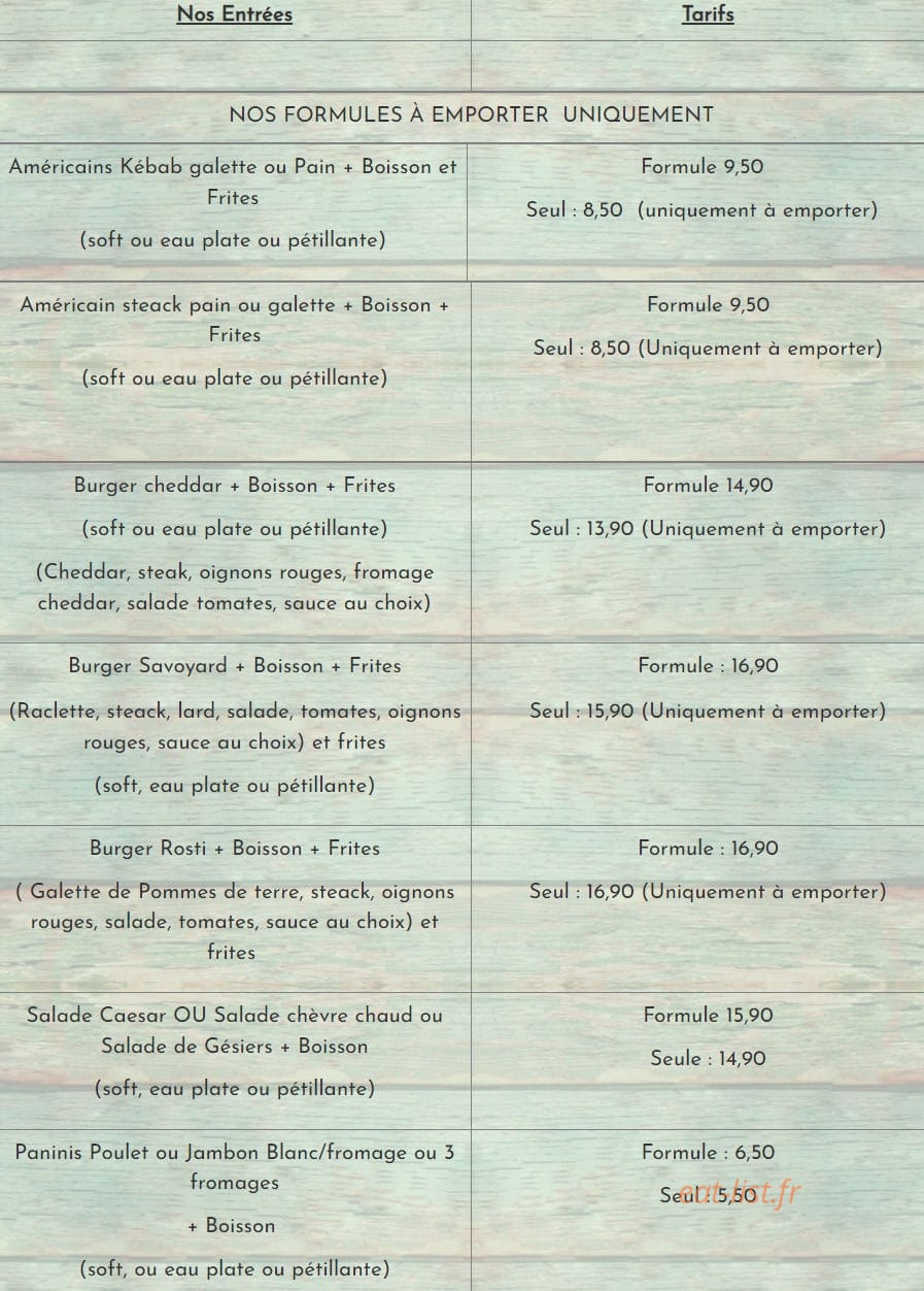 Droles deux Tables — carte page 3