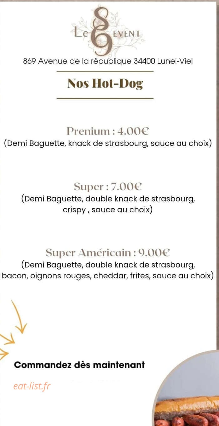 Le 869 event — carte page 4