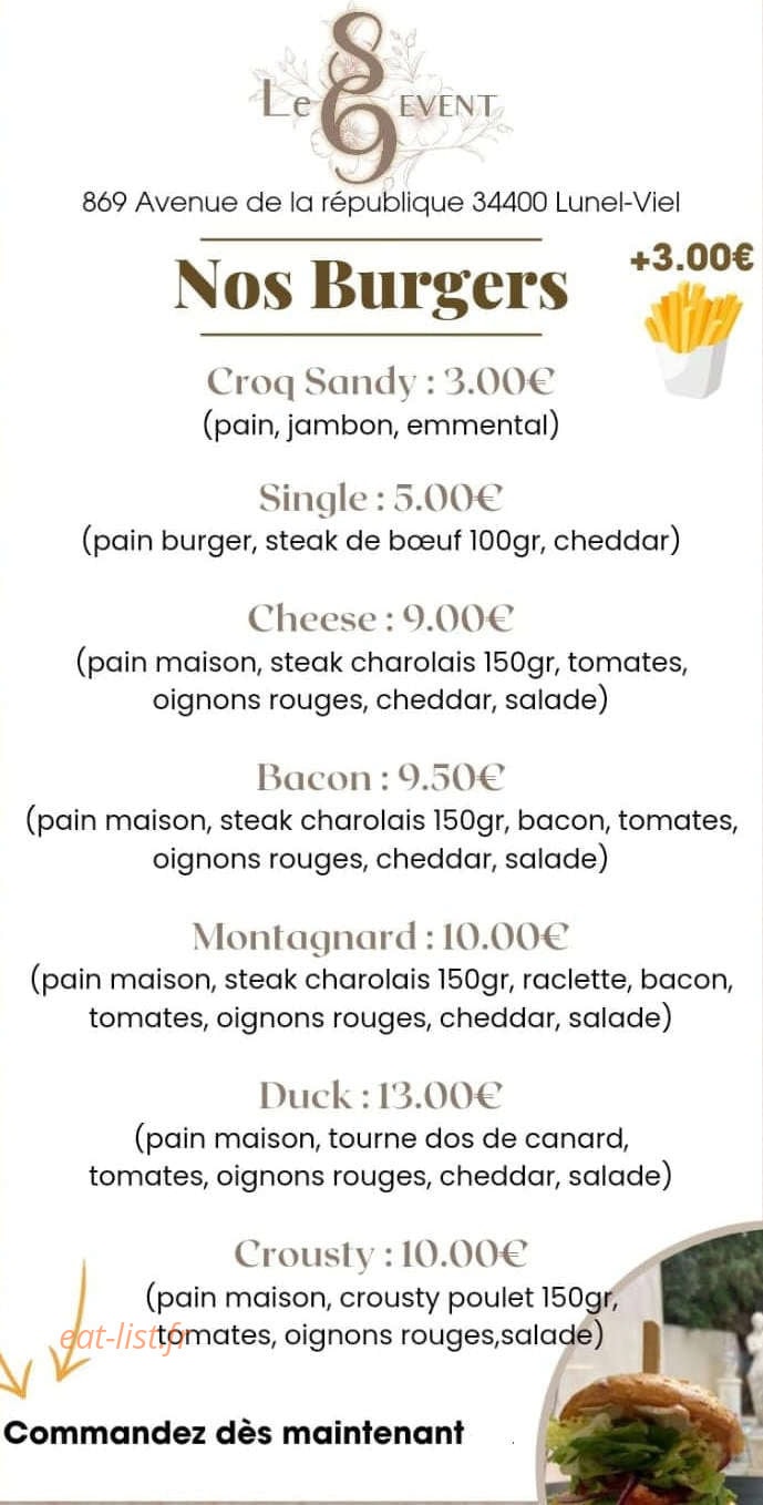 Le 869 event — carte page 6