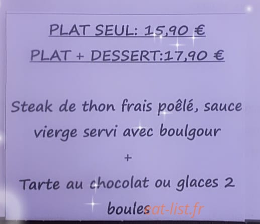Chez Marie — carte page 3