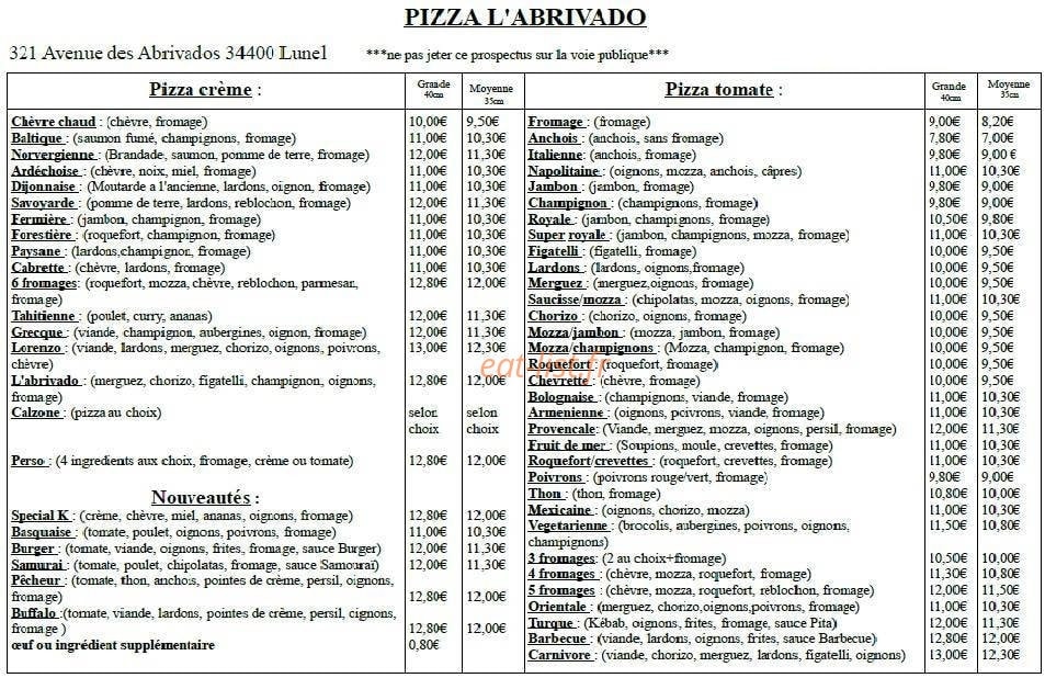 L'abrivado — carte page 1