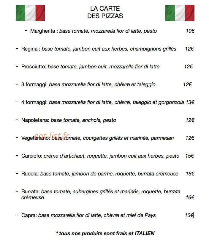 La Cucina Di Lola — carte page 2