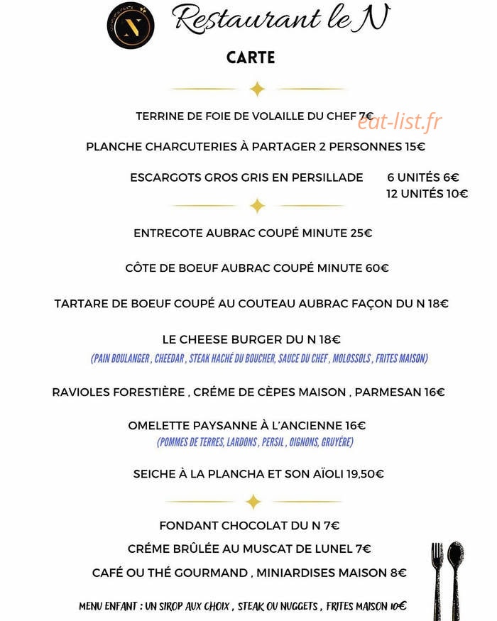 Le N — carte page 1