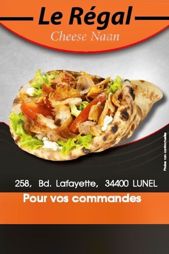 Le Régal — carte page 1