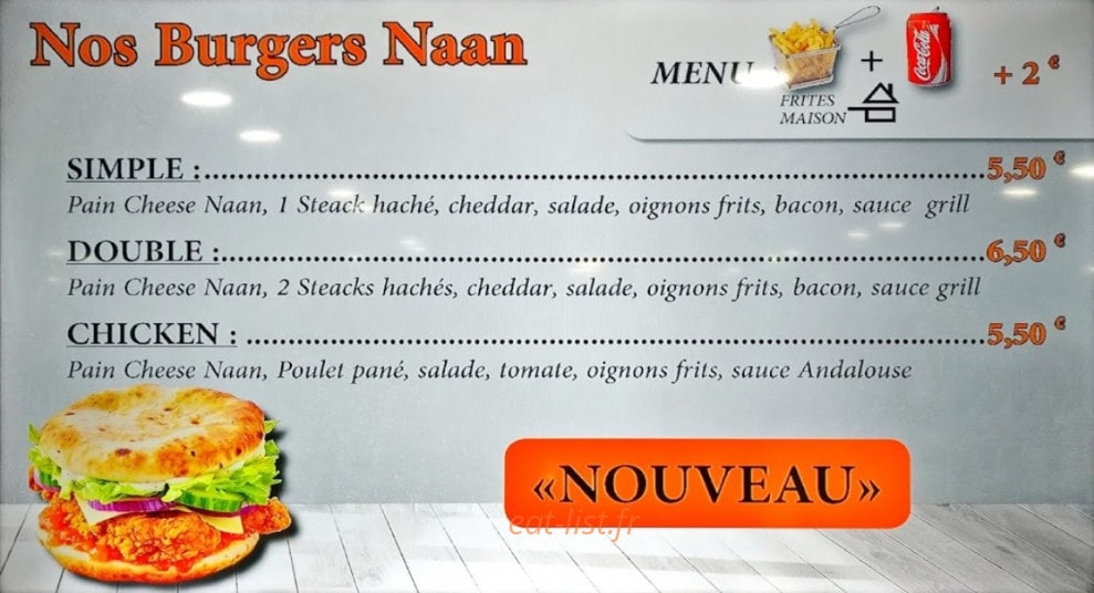 Le Régal — carte page 3