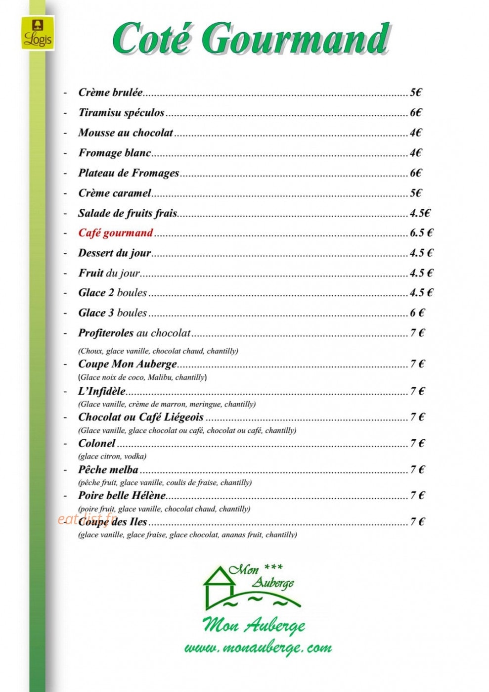 Mon auberge — carte page 5