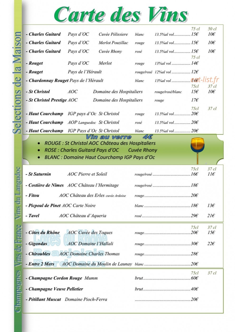Mon auberge — carte page 10