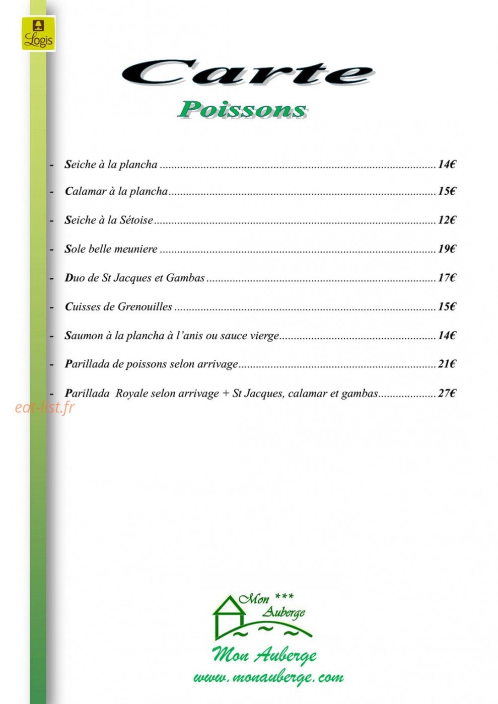 Mon auberge — carte page 3