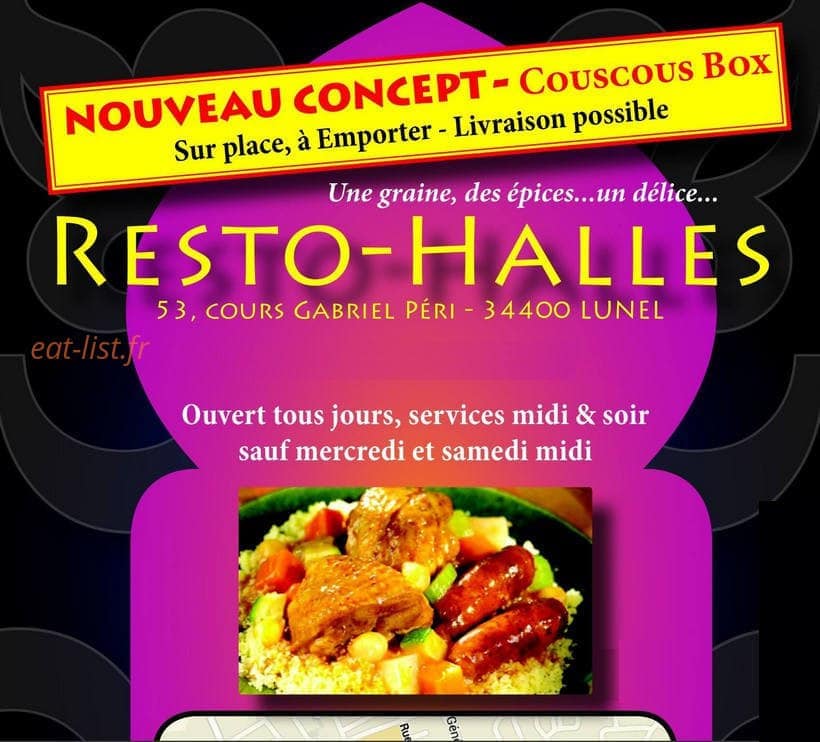 Resto-Halles — carte page 1