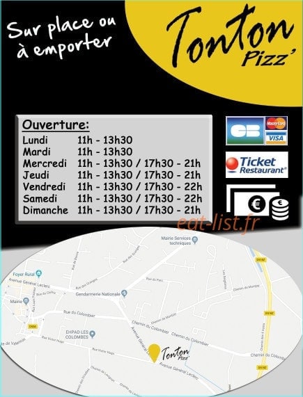 Tonton Pizz' — carte page 4