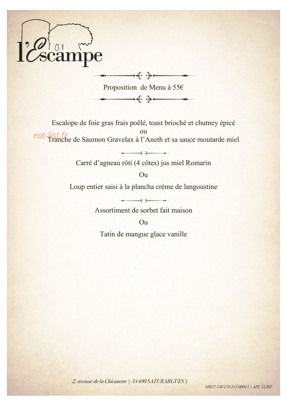 L'Escampe — carte page 3