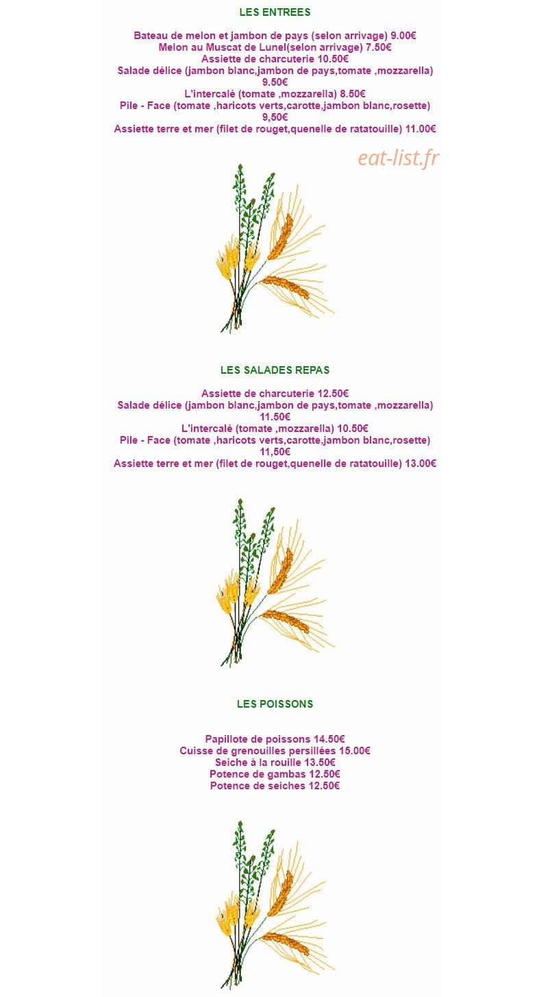 Relais d'ambrussum — carte page 1