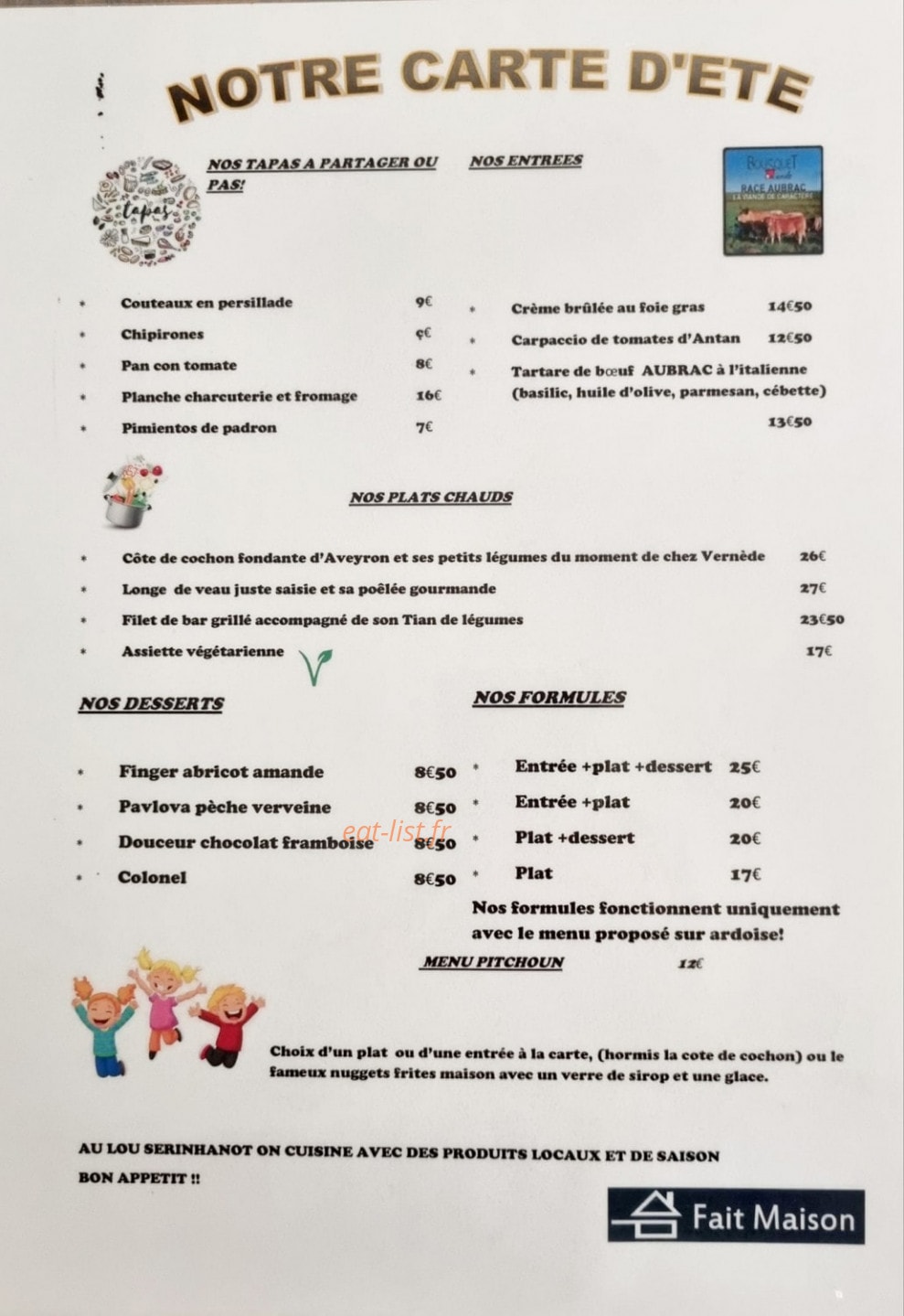 Lou Serinhanot — carte page 1