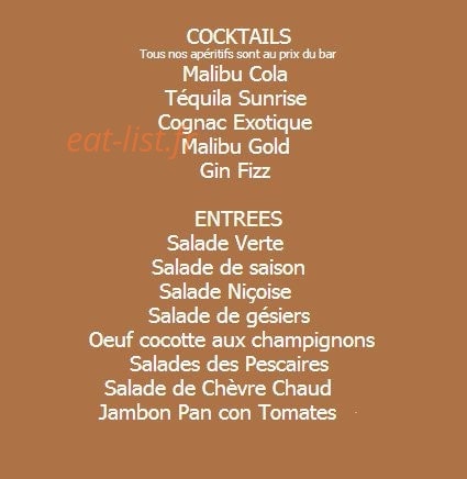 Grenadine — carte page 1