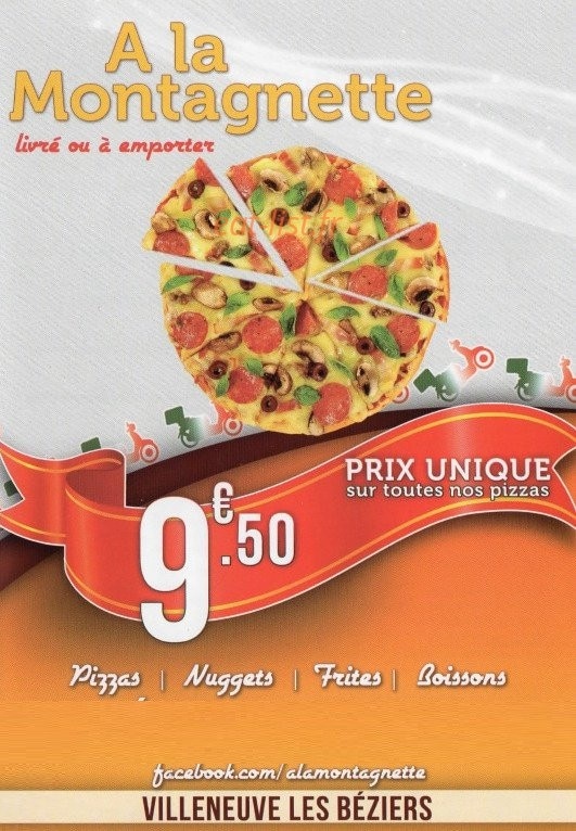 A La Montagnette — carte page 1