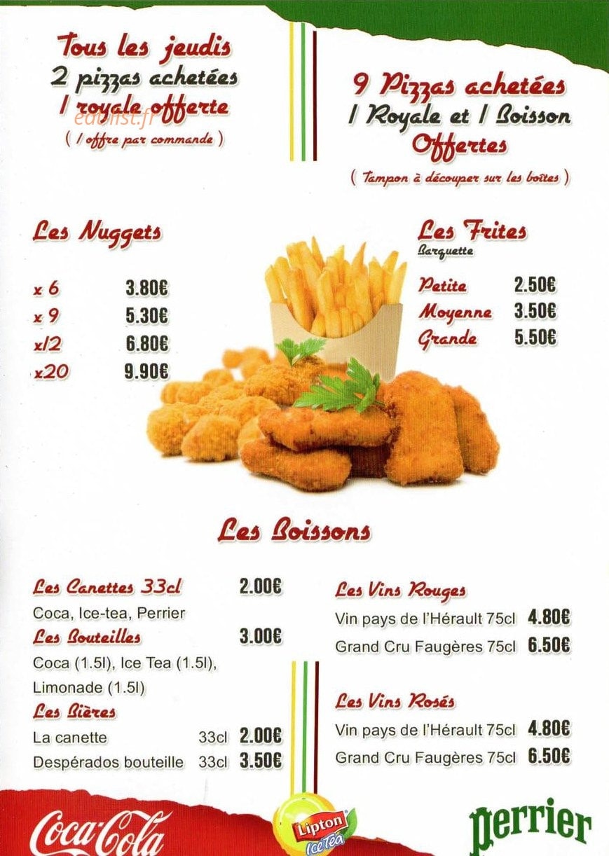 A La Montagnette — carte page 3