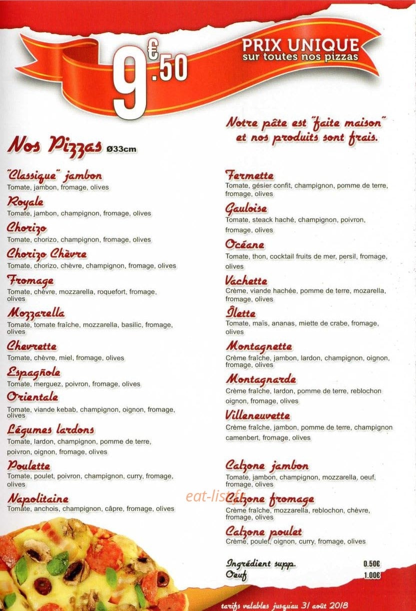 A La Montagnette — carte page 2