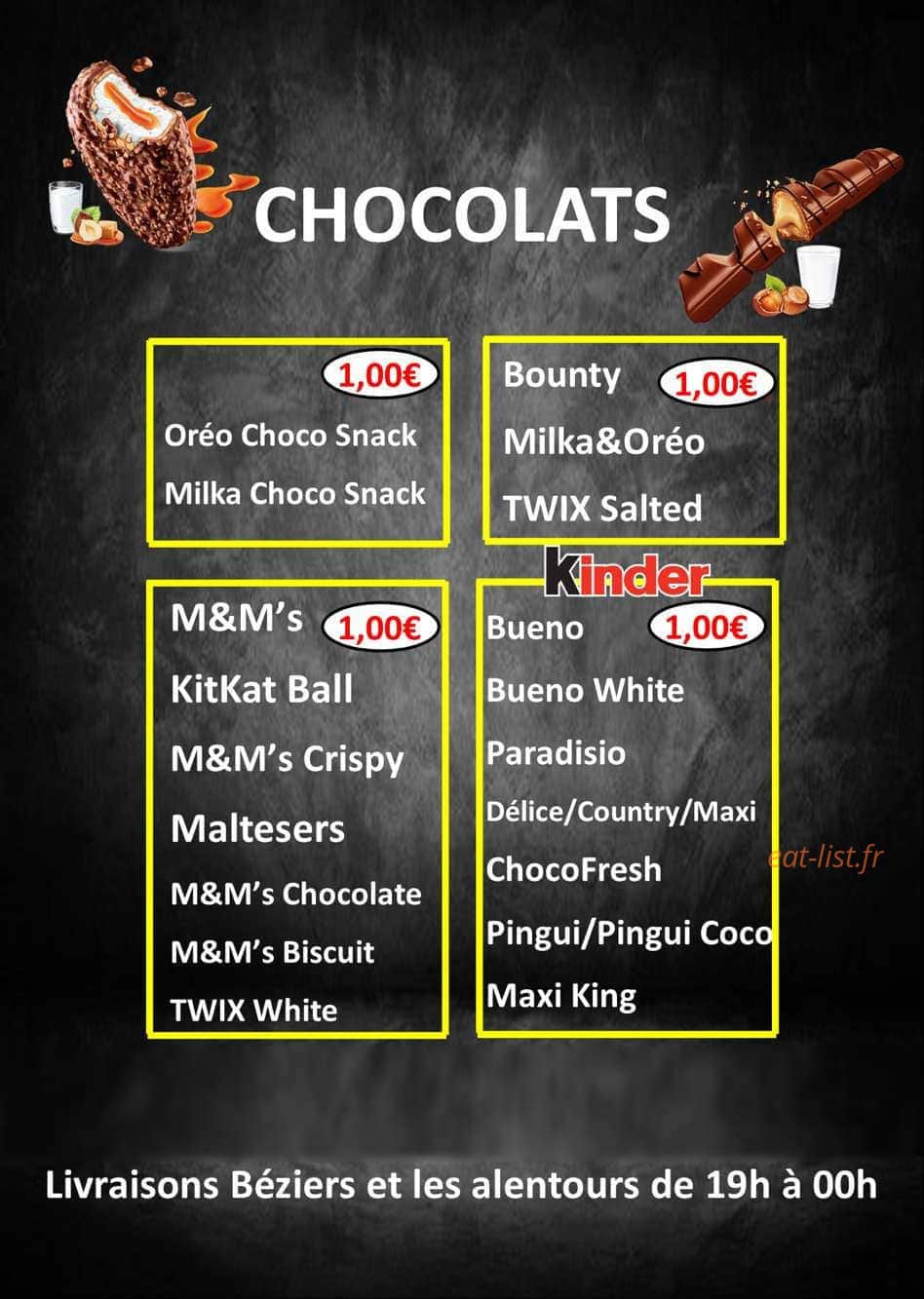 Allô G Faim — carte page 6