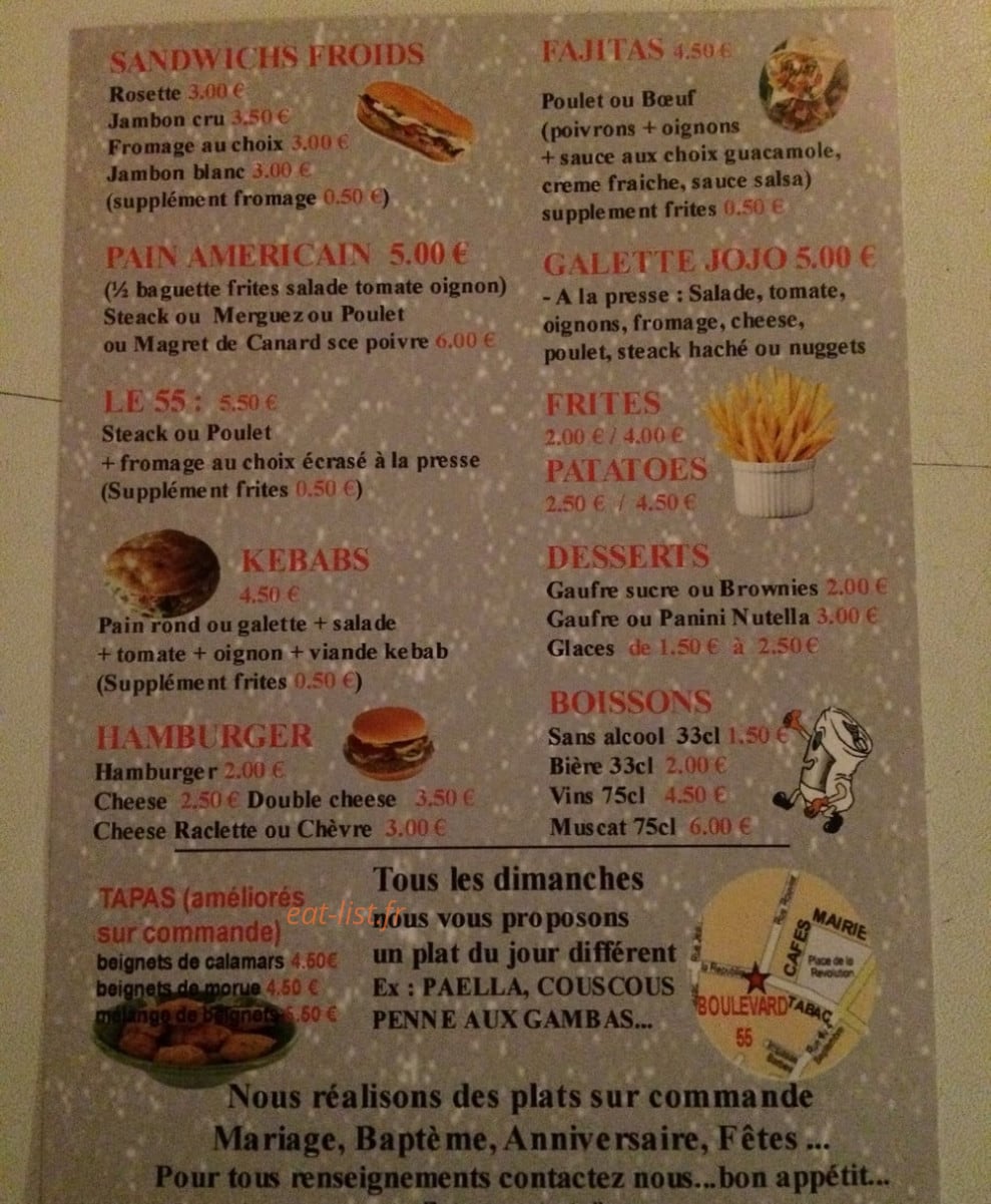 Boulevard 55 — carte page 7