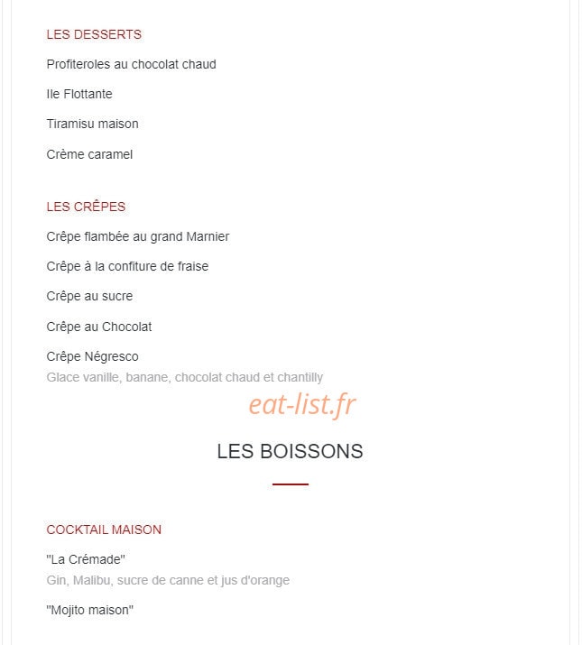 La Crémade — carte page 5