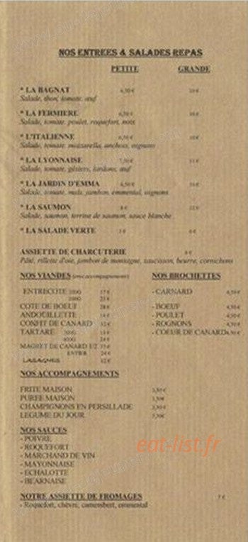 Le jardin d'Emma — carte page 10
