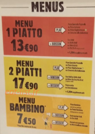 Caffe del Arte — carte page 3