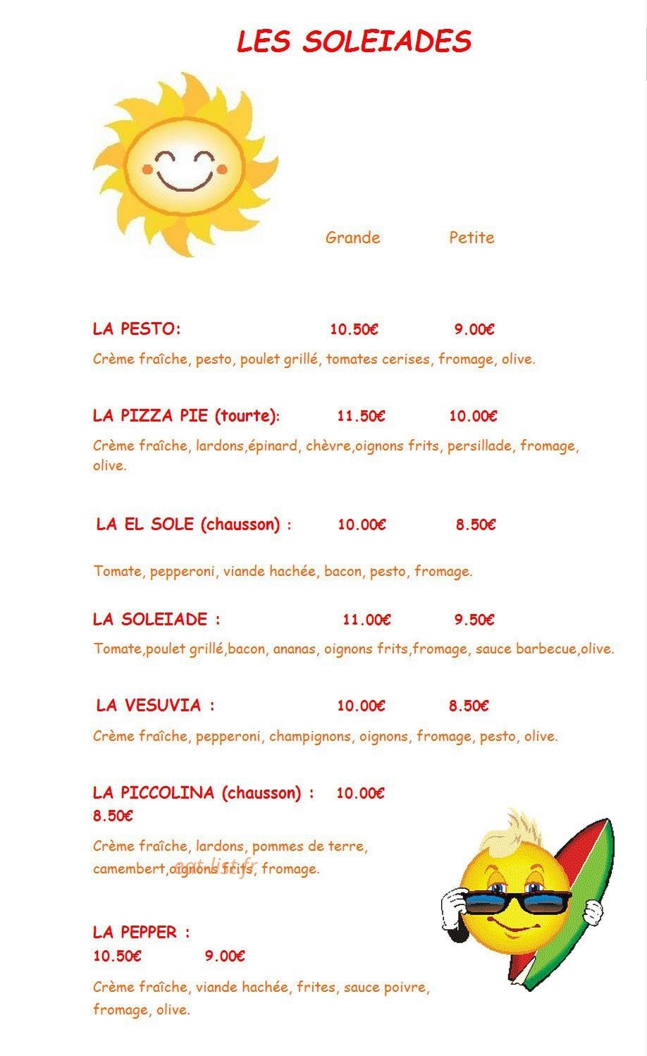 L'As de Pizz — carte page 1