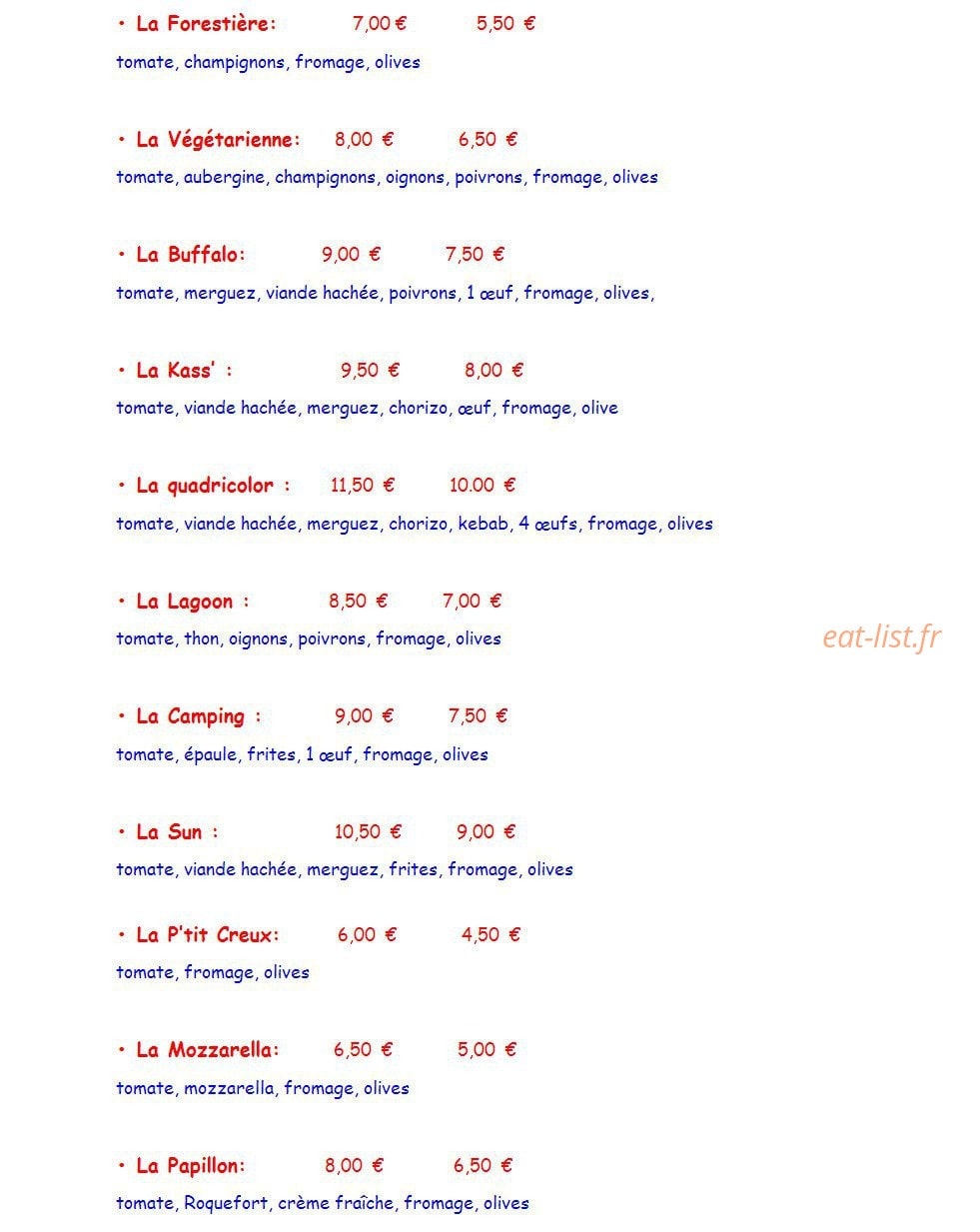 L'As de Pizz — carte page 5