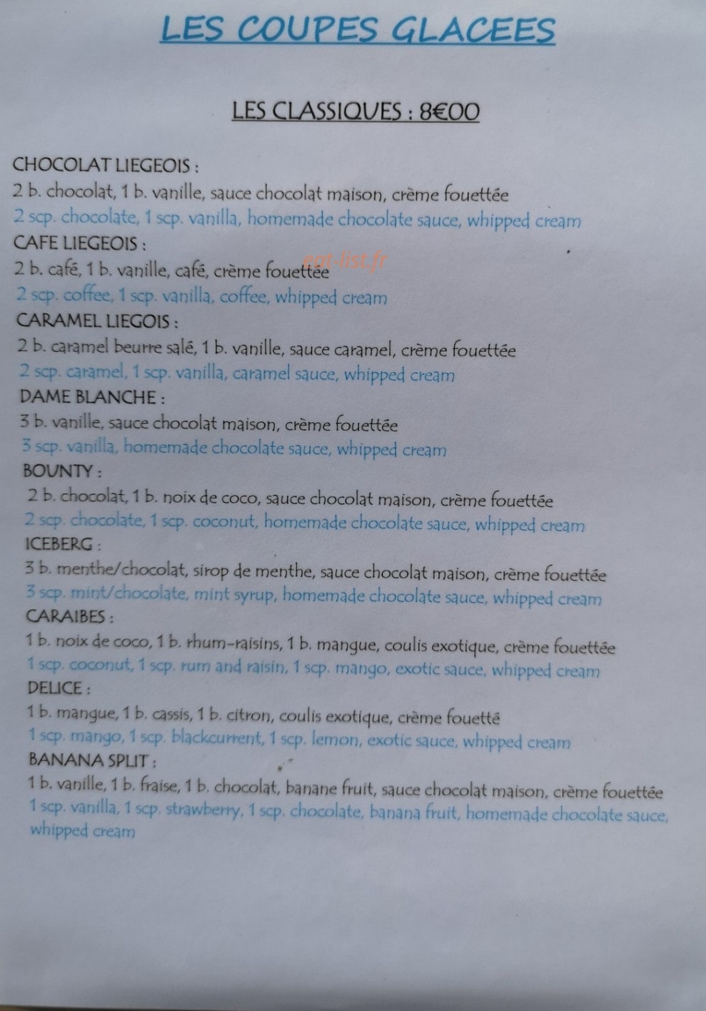 Le Beach — carte page 7