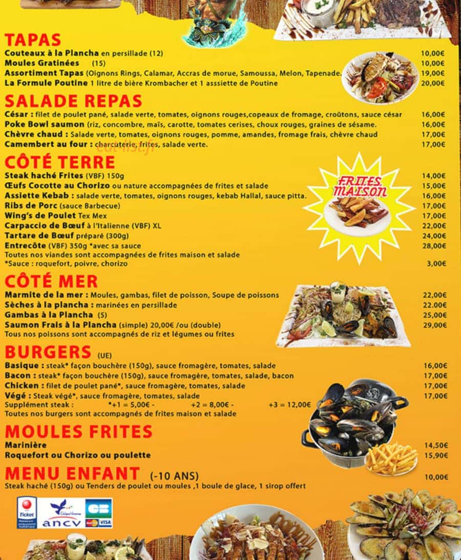 Le Neptune — carte page 1