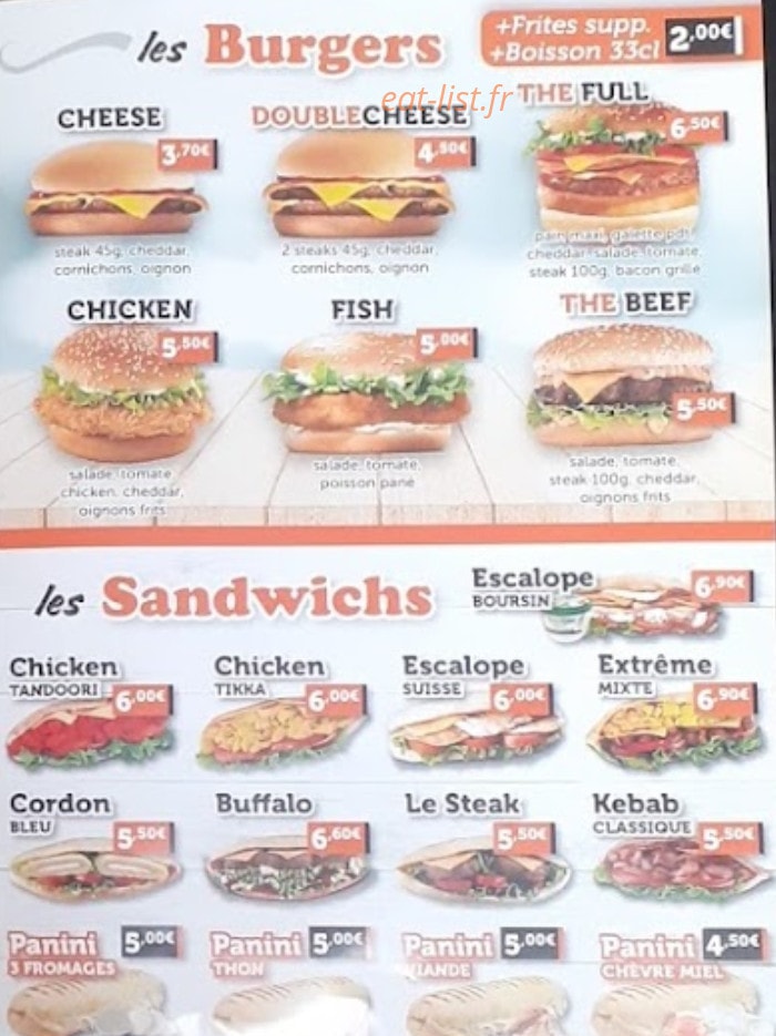 Best of tacos — carte page 1