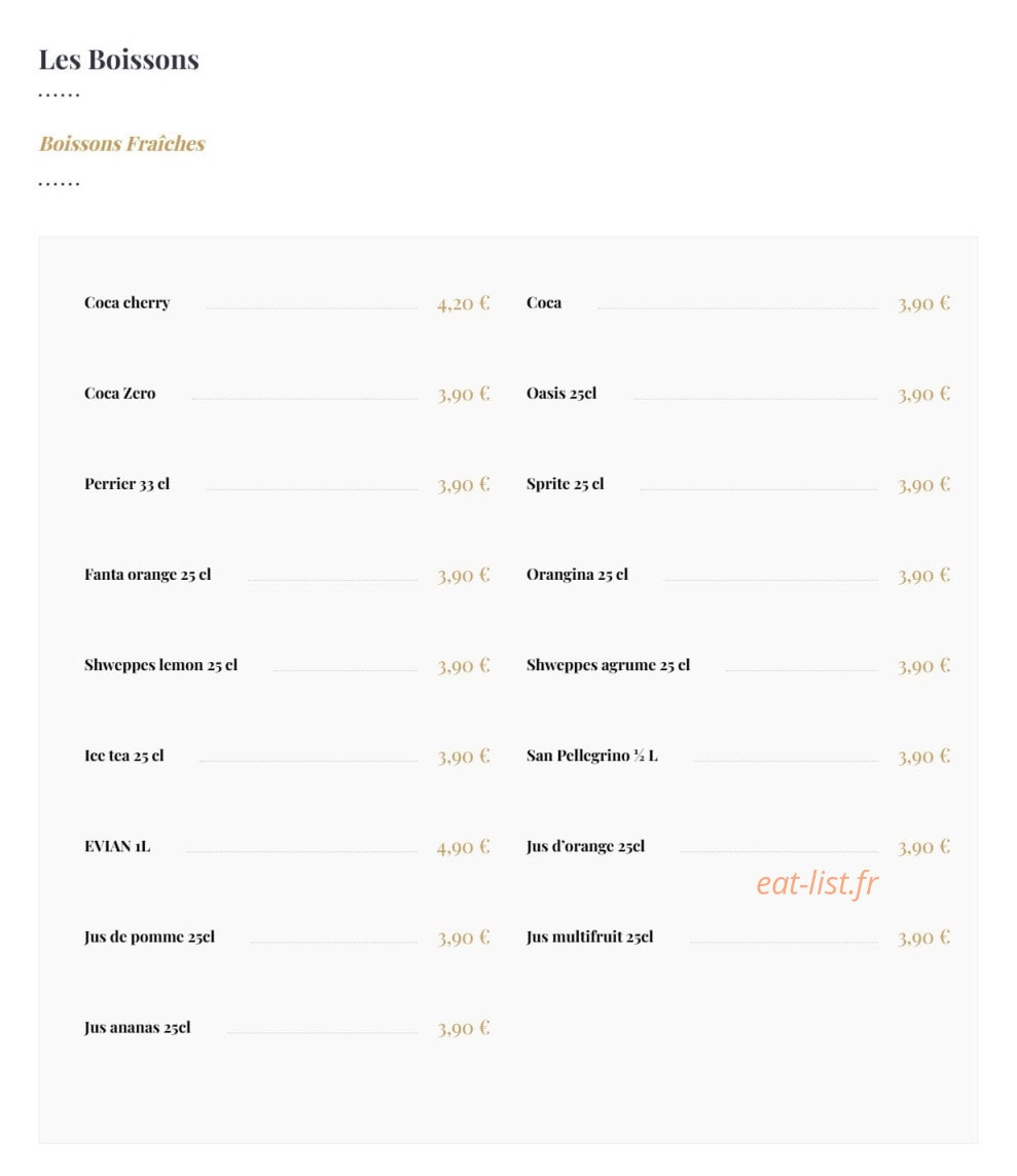 Garden Braise — carte page 3