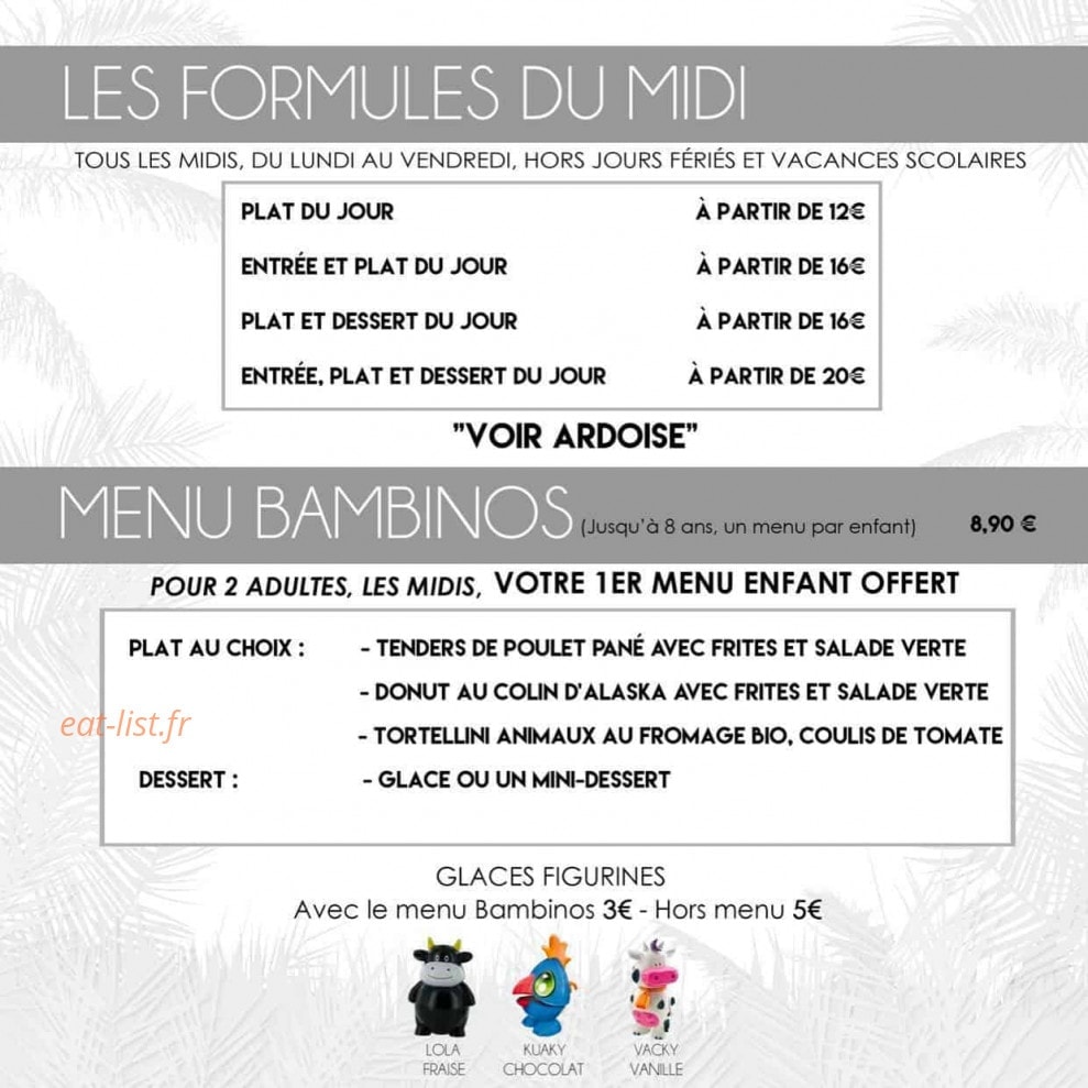 La Cabane — carte page 7