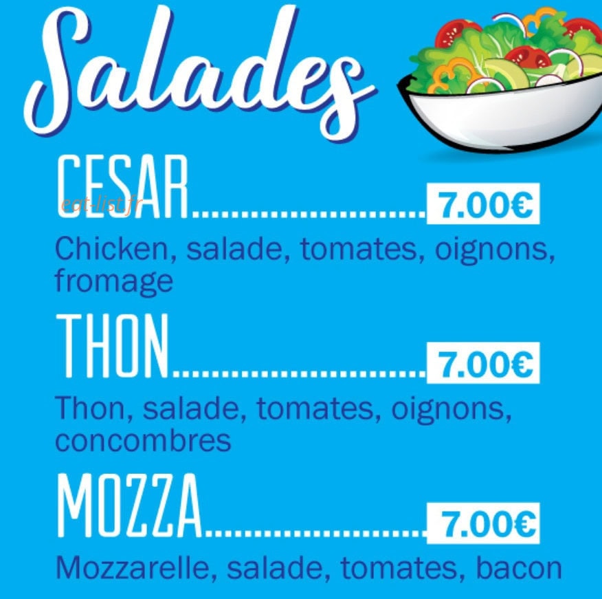 Le Terminus Food — carte page 3