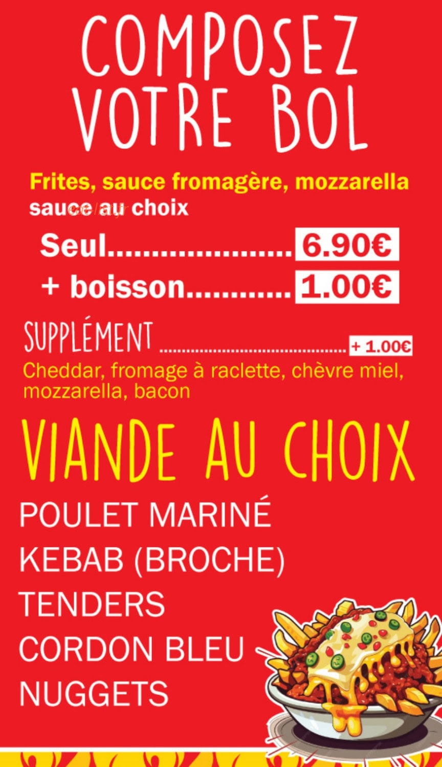 Le Terminus Food — carte page 2