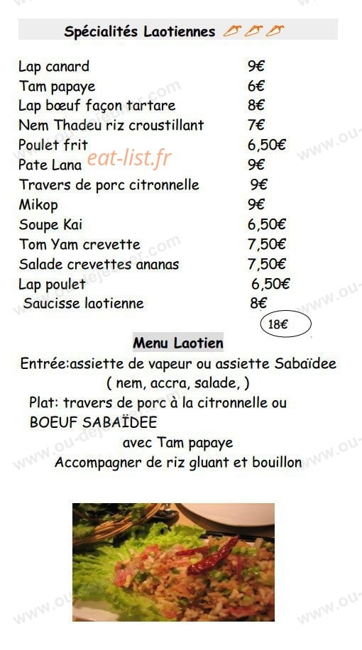 Sabaïdee — carte page 3
