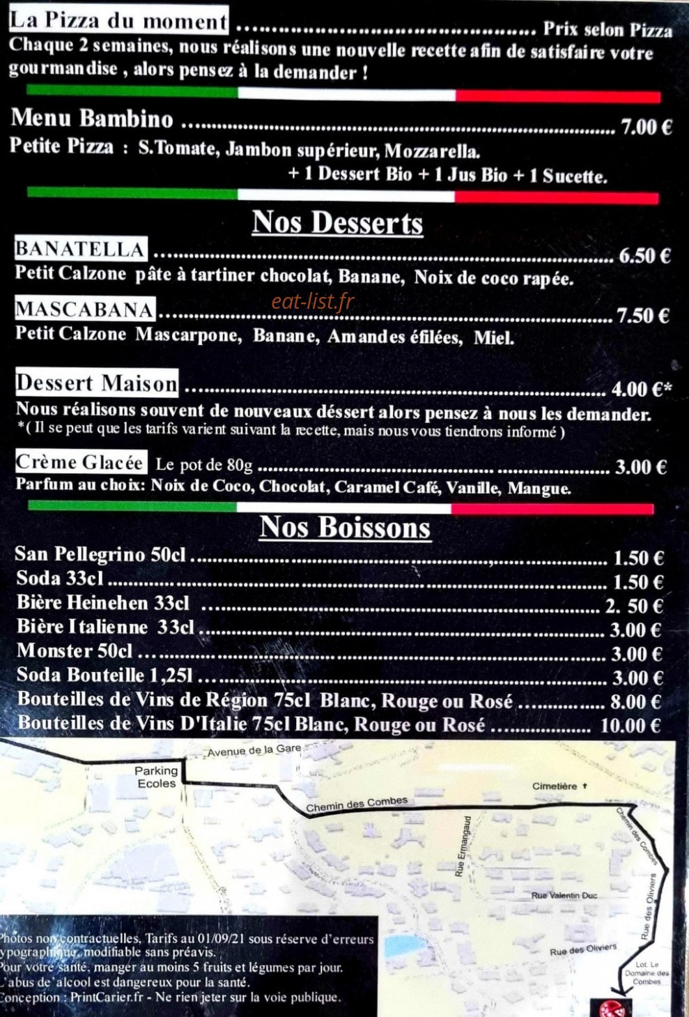 Amor'e Gusto — carte page 4