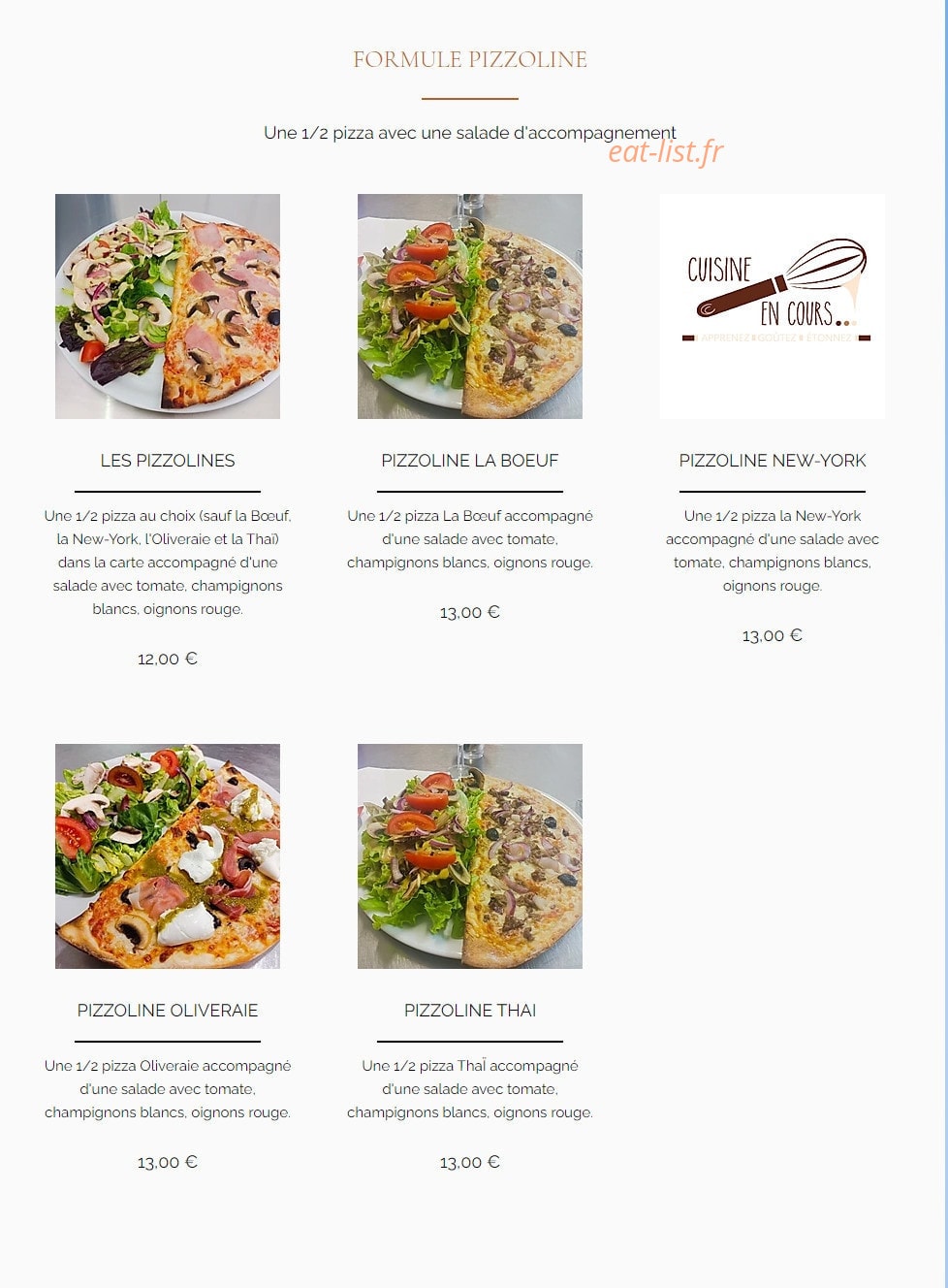 L'Oliveraie — carte page 3