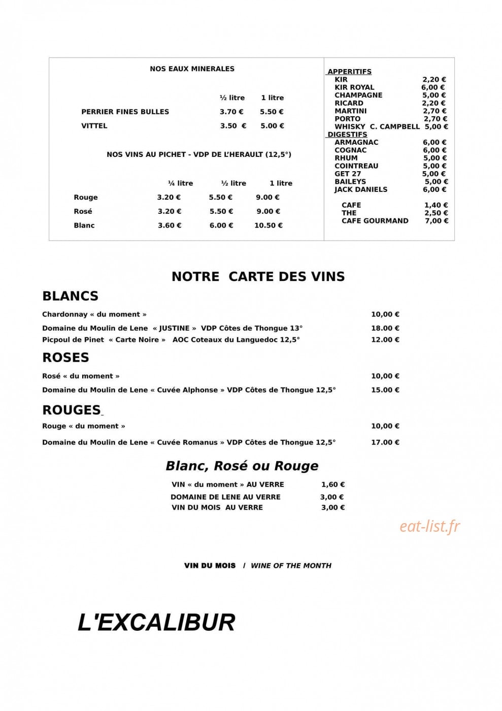 Excalibur — carte page 7
