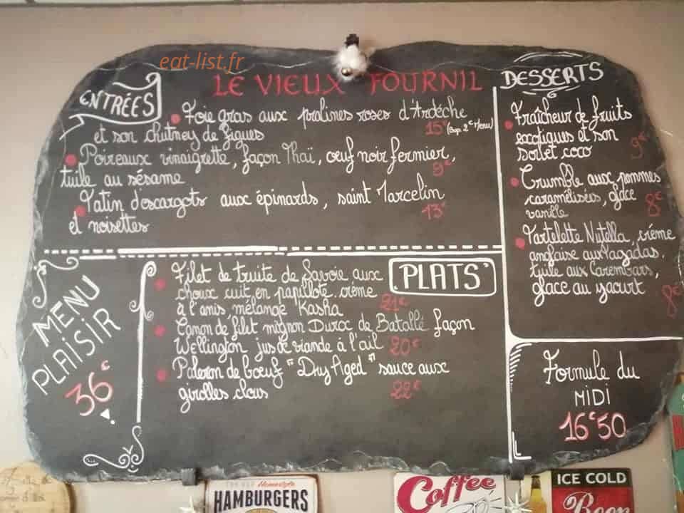 Bistrot Café des Allées — carte page 3