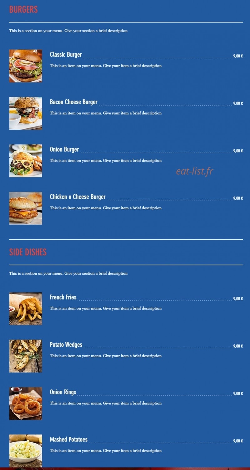 Chez Louka — carte page 3