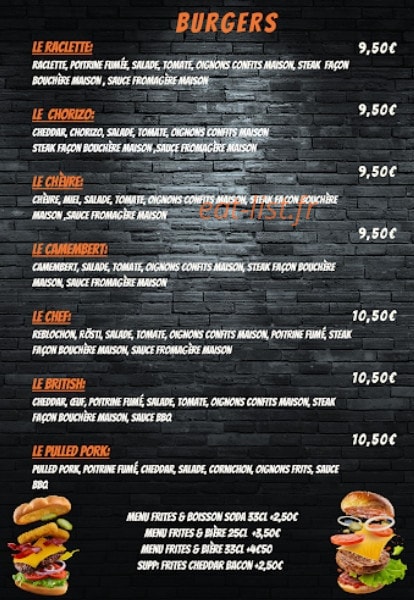 L'instant Snack — carte page 2