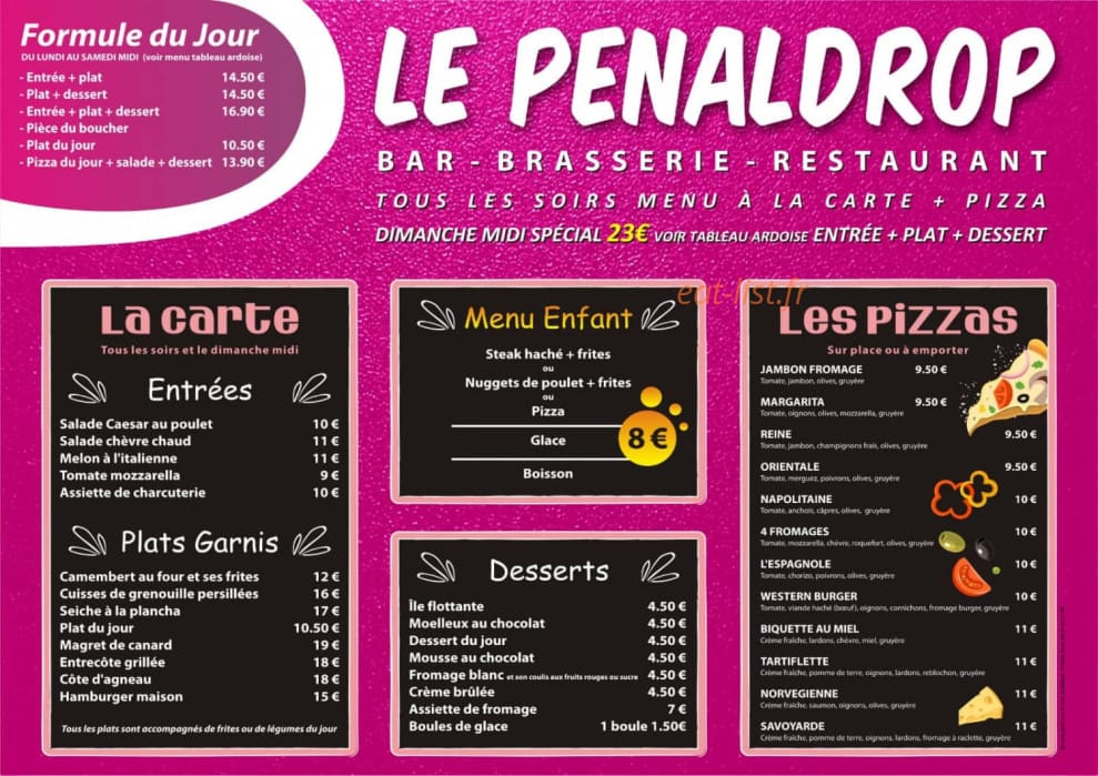Le penaldrop — carte page 1