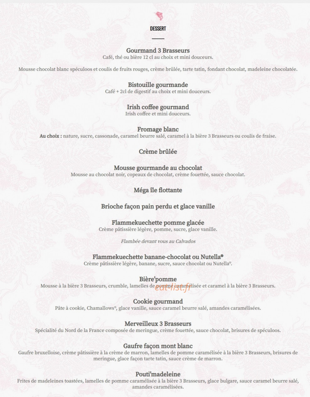 3 Brasseurs — carte page 10