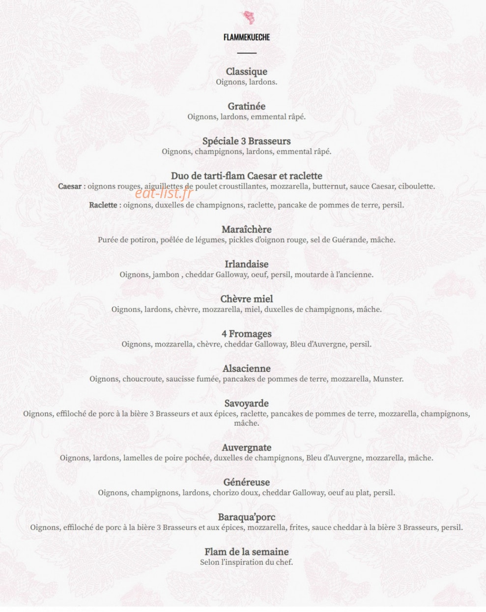 3 Brasseurs — carte page 5